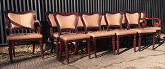 10 Gillow dining chairs single 19w 34h 21d 17½hs carver 22w 35h 23d 17½hs _9.JPG